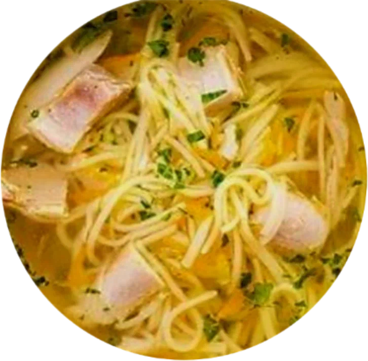 Суп лапша куриная